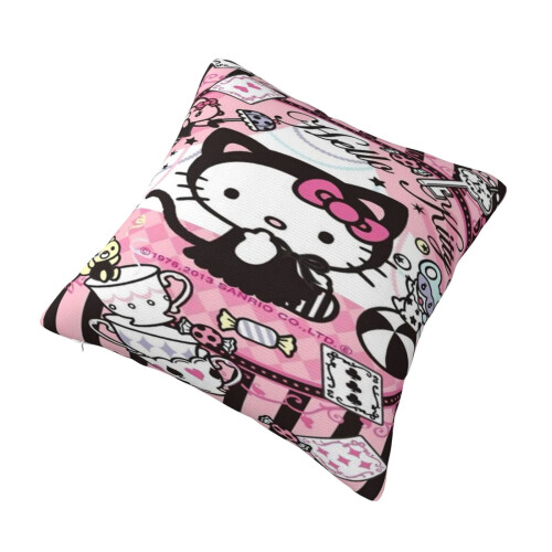 Hello Kitty Pillow Cover 22x22 in Polyester 2