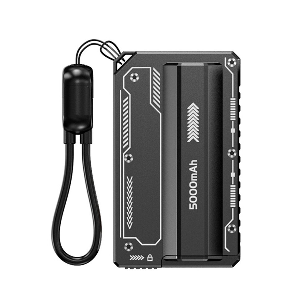Mecha-Style Removable Battery, Super Fast Charging 5000Mah Power Bank, Compact And Portable Power Bank Battery Casing. 4713032255961