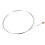 Set 18 Metal Strings for Acoustic Guitar 1 Meter 1M New 5