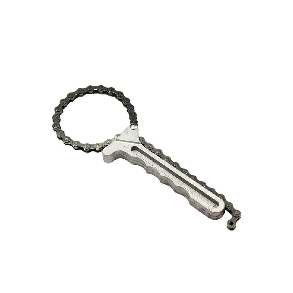 Automobile Engine Oil Filter Adjustable Chain Wrench For Key Oil Filter Removal And Installation Automobile Repair Tool 4712665203073