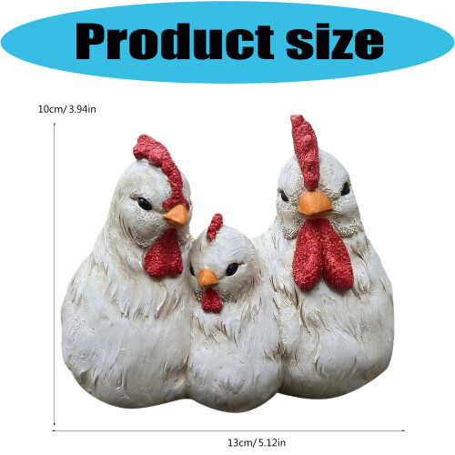 Delightful Farm Styles Chicken Planter Container Crafted From-1 2