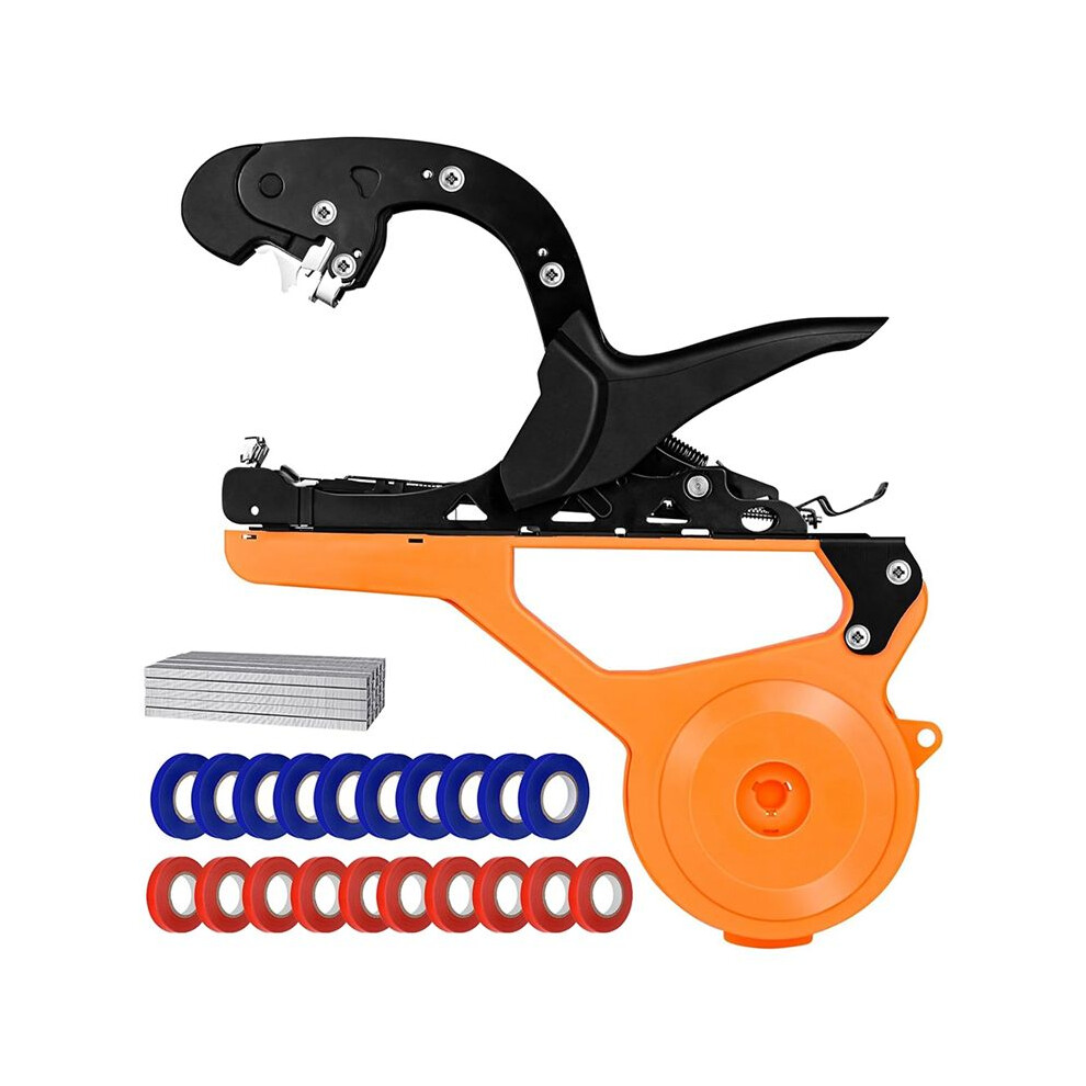 Plant Tying Machine - Plant Tape Tool With Tapes And Staples, Light Weight Plant Vine Tying Tape Machine Tool 4711763401800