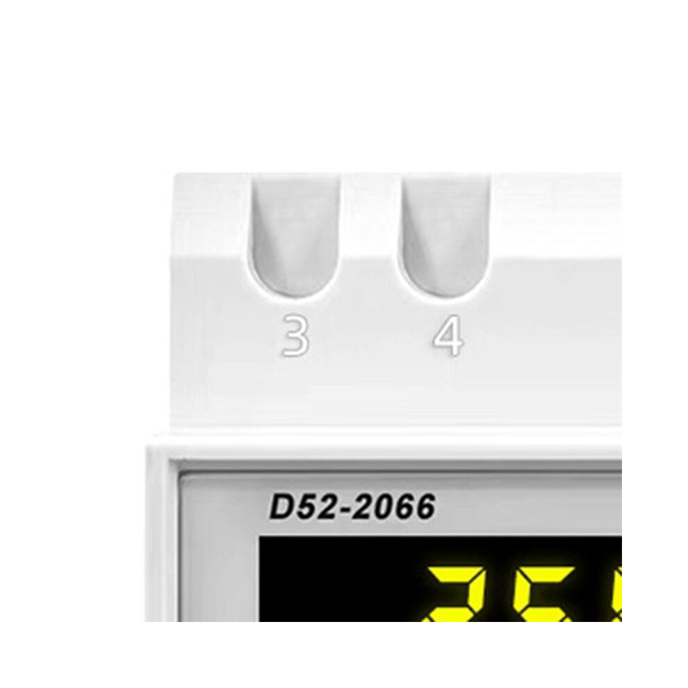 Tuya Wifi Intelligent Digital Display Electricity Meter Din-Rail Voltage Current Meter Power Factor Frequency Meter A 6032382713043