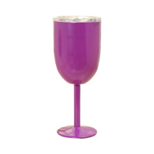 Wine Glass Stainless Steel Double Layer Goblet Color Large Capacity Tumbler Resistant Wine Cup