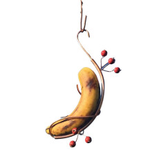 2 Pièces Papillon Banane Hamac Extérieur Suspendu Mangeoire à Papillons pour , Décor de Jardin et Décor D'Attracteur de Papillons
