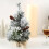 Mini Christmas Tree Snow Flocked 12 Inch 2
