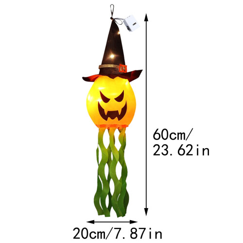 Kürbis-LED-Dekorationslichter für Halloween 2