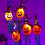 Kürbis-LED-Dekorationslichter für Halloween 5