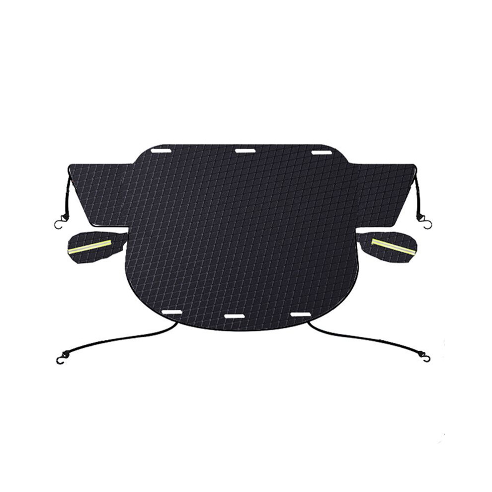 Car Windshield Snow Cover For Ice And Snow,Winter Car Snow Cover With Magnetic Edges And Windproof Webbing Straps 4711824120213
