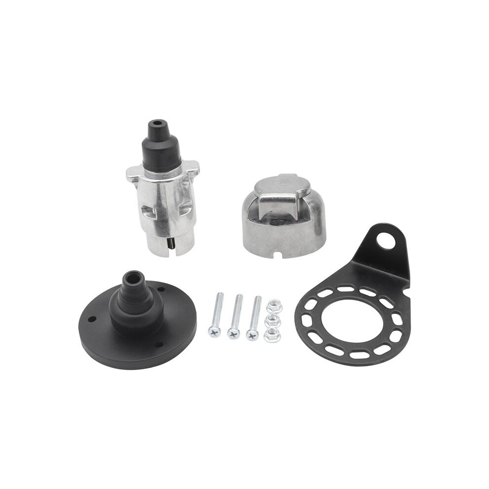 7 Pin Trailer Plug 12V Rv Sockets With Bracket For Trailer Signal Lamp Connectors Display Trailer Accessories 6032429453796
