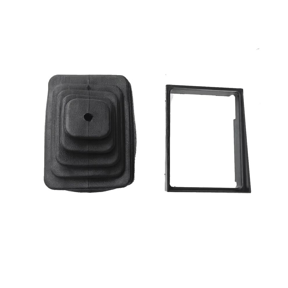 Car Manual Trans Shifter Dust Boot And Retainer Bezel Frame For Tj 1997-2004 52078558 53000056 4714239738745