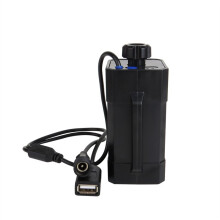 4x 18650 Waterproof Battery Pack Case Housing Cover for Bicycle Bike Lamp, Outdoor Cycling Light Power Bank Holder