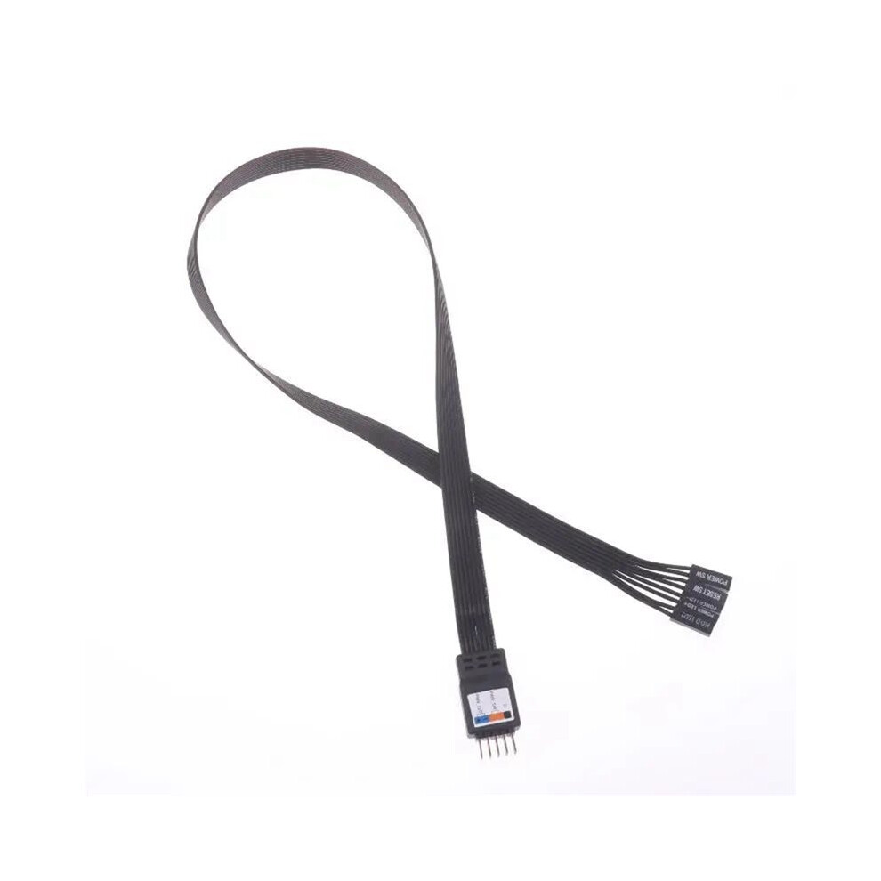 9Pin Header Motherboard Hard Drive Led/Pled/Reset Sw/Power Sw To 9Pin F-Panel Extension Cable Foolproof 50Cm 4712472344655