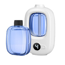 LCD-Aromatherapie-Maschine, Lufterfrischer, Automatisches SprüHgeräT, äTherisches ÖL, ParfüM-Diffusor, Schlafsaal, Schlafsaal, Deodorant A