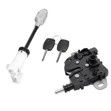 Engine Bonnet Hood Lock with Long Rod Release Lock and 2 Keys for Focus MK2 2004-2012 1343577 4M5AA16B970BA