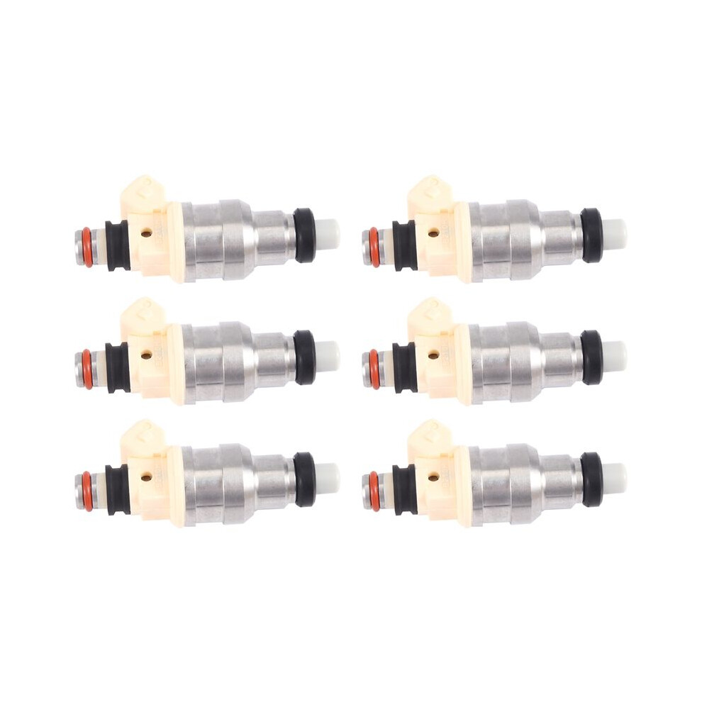 6X Inp-051, Md111421, Md141263 Fuel Injector For Eclipse / Galant / Mighty Max / Mirage /Montero/ 3.0 V6 4711392034134