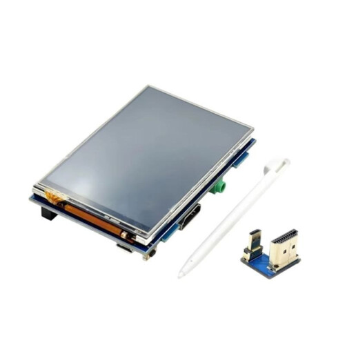 3.5 Inch LCD -Compatible USB Touch Screen Real HD 1920x1080 LCD Display Py for Raspberry Pi 4 Model B MPI3508 Gen 4