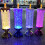 LED-julljus, 7 färger, automatiskt byte, USB-laddningsbara 4