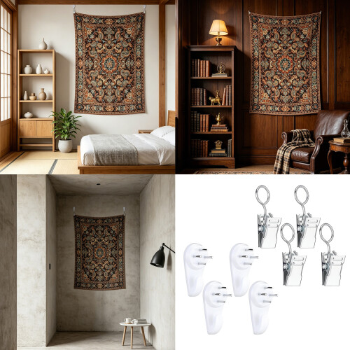 Tapestry Hangers Nonslip Wall Hooks Suitable For Carpets And 1