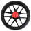 10-Inch Push-Pull  Cart Wheel for 10mm Axle - EVA Foam and Plastic Construction in Multiple Colors 1
