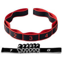 2-Pack 8-Section Resistance Band with Numbered Markings for Home Fitness