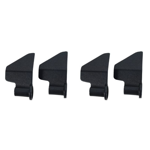 4 Pack Carbon Steel Non-Stick Coating Breadmaker Paddle, Replacement Parts Paddle for Bread Maker Machine
