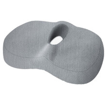 Memory Foam Cushion Slow Rebound Office Chair Cushion Support Pillow Sedentary Buttock Pain Relief Massage Cushion A