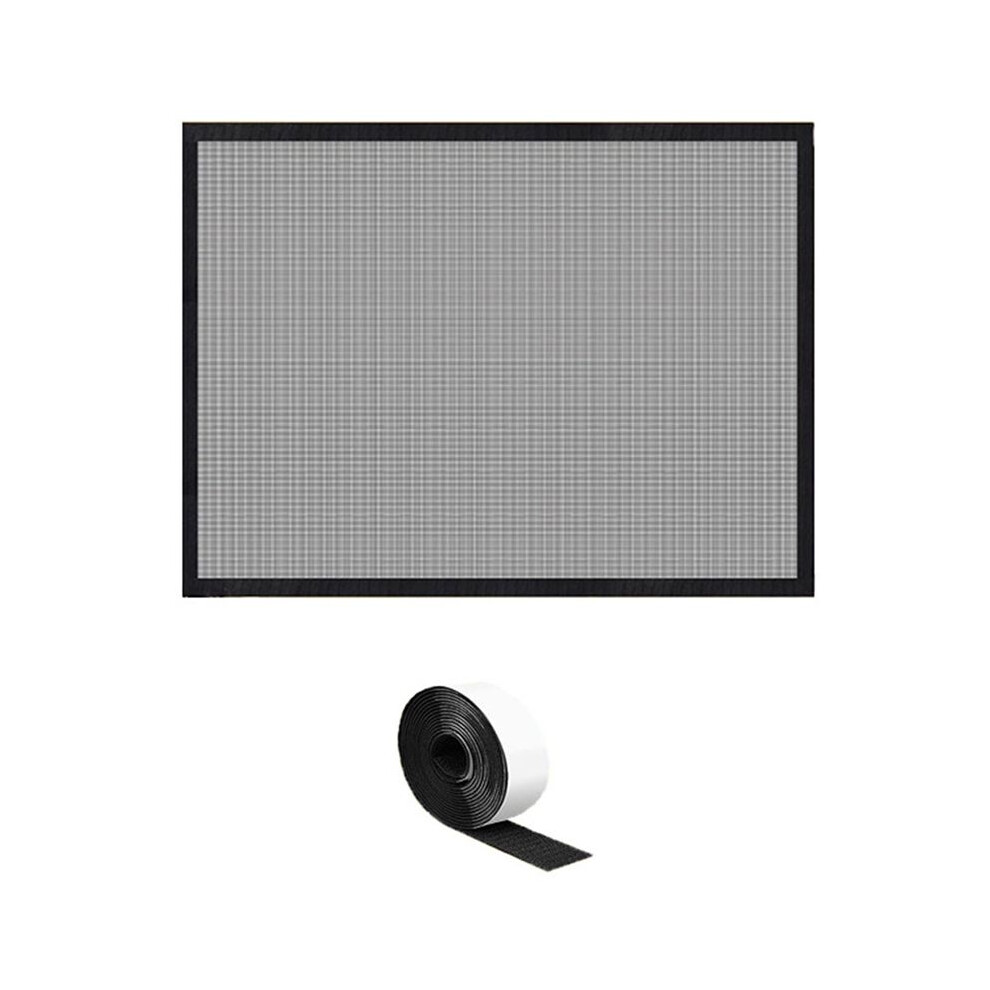 Fireplace Screen,Fireplace Screen Safe Mesh Gate,Fireplace Mesh Screen Curtain,for Prevent Baby and Pet 73x100cm