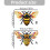 Décoration murale élégante en forme d'abeilles,-Styles mixtes 4