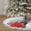 Weihnachtsbaumrock mit Fransen und Spitze, 91 cm 3