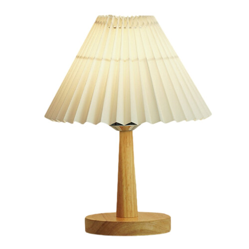 Luminária de cabeceira LED dimerizável YANHAIGONG com cúpula de tecido 1