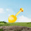 Green Perch Stand For Small Birds Feeding Bowl Training-Yellow 7