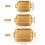 Luxurious Metal Cake Tray With Pattern And Two backs-L 5