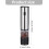 Handheld Kitchen Grinder For Salt Peppers With Comfortable Grip 5