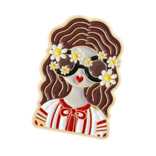 Unique Brooch Cartoon Zinc Alloy Collected Enamel Pin Fashion-2