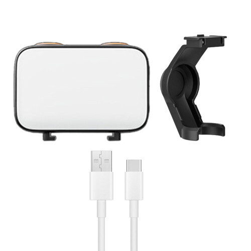LED Video Light for Pocket 3 Action Camera Portable Type C