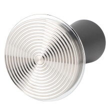 58mm Kaffee-Tamper 304er Edelstahl Schwarz 88x58mm