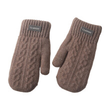Thermals Gloves for Men Outdoor Activity Skiing Camping-Coffee
