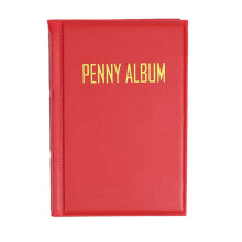 Muntorganisatoren met 108 capaciteit Boek PVC-materiaal-Rood