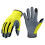 Touch Enabled Work Gloves with Sponge Wrist Support-Yellow XL 1