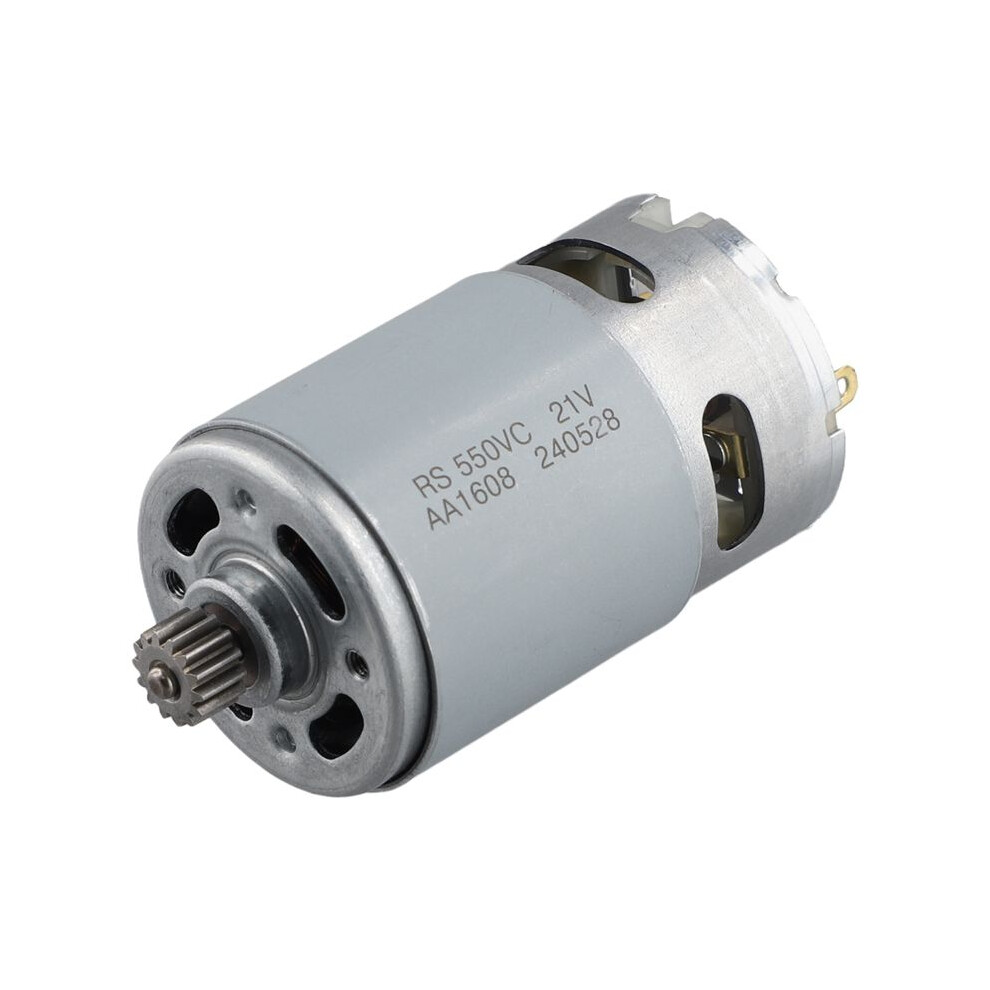 21V Rs550 Motor 14Teeth 9.5Mm Gear For Chain Saw Electric Motor Engine Drill Rechargeable Power Tool Accessories 4713377867508