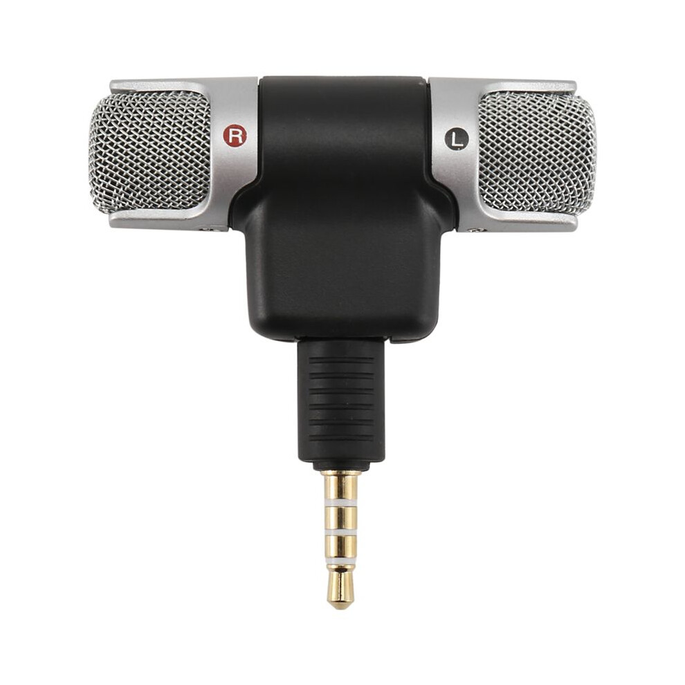 3.5Mm Jack Microphone Portable Stereo Microphone For Phone Recording Microphone For Smartphone 4711095342819