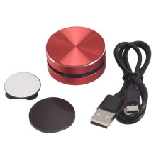 Portable Compatible Bone Conduction Speaker Stereo Sound Speaker(Red)