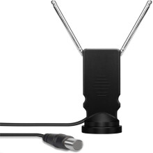 Upgraded Aerial ABS Plastic Antenna Enhances Your Digital Reception with This Portable Indoor/Outdoor Antenna
