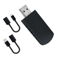 Adaptateur CarPlay Sans Fil pour  Adaptateur de Voiture USB Brancher et Utiliser 5 GHz Convertir Filaire en Boîtier Sans Fil Carplay pour Petit