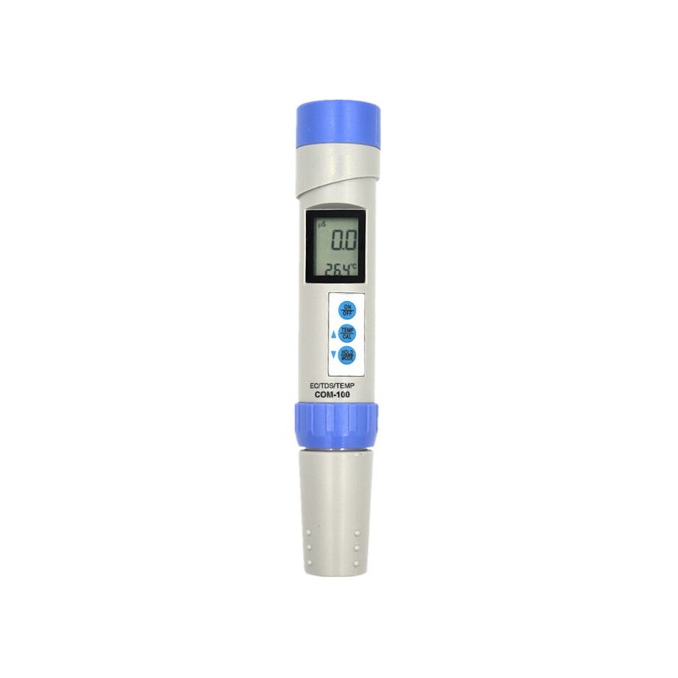 Professional Com-100 Ec Analyzer Tds Meter Temp Tester With Automatic Calibration And Data Hold Measurement 6031379132812