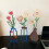 Metal Flower Vase Table Decorations Rustics-yellow flower 7