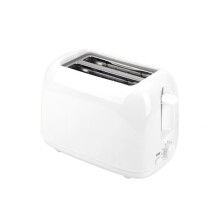 Slanke Broodrooster voor 2 Sneetjes, Lange Sleuf, 6 Bruiningsstanden, Geschikt voor Zuurdesembrood, Anti-Vastloopfunctie, 650W EU 220V