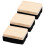 3pcs  Blackboard Erasers for Whiteboards, Efficient Non-Marking Board Cleaner for Educational Use 1