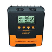 60A MPPT Solar Charge Controller 12V 24V Auto Adapting Lead Acid Lithium Battery Charging Controller for Solar Panel